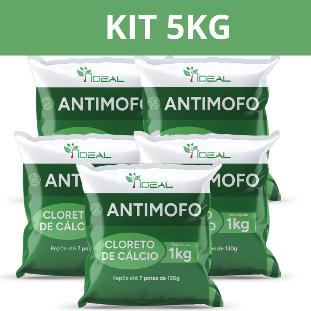 Cloreto de Cálcio Antimofo Desumidificador Bolinhas 5kg 4kg 3kg 2kg 1kg