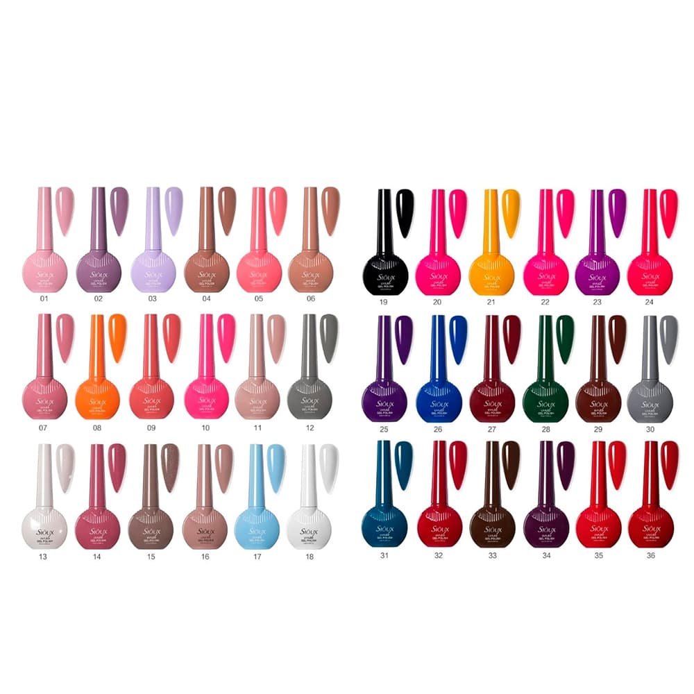 Esmalte em Gel Sioux 12ml Cor Vibrante Brilho UV LED Nail Designer-Esmalte em Gel-SIOUX-0217