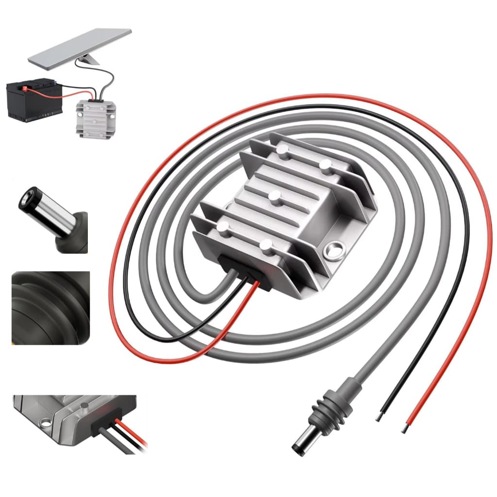 Conversor De Energia 12v 24v Para 30v DC Para Starlink Mini
