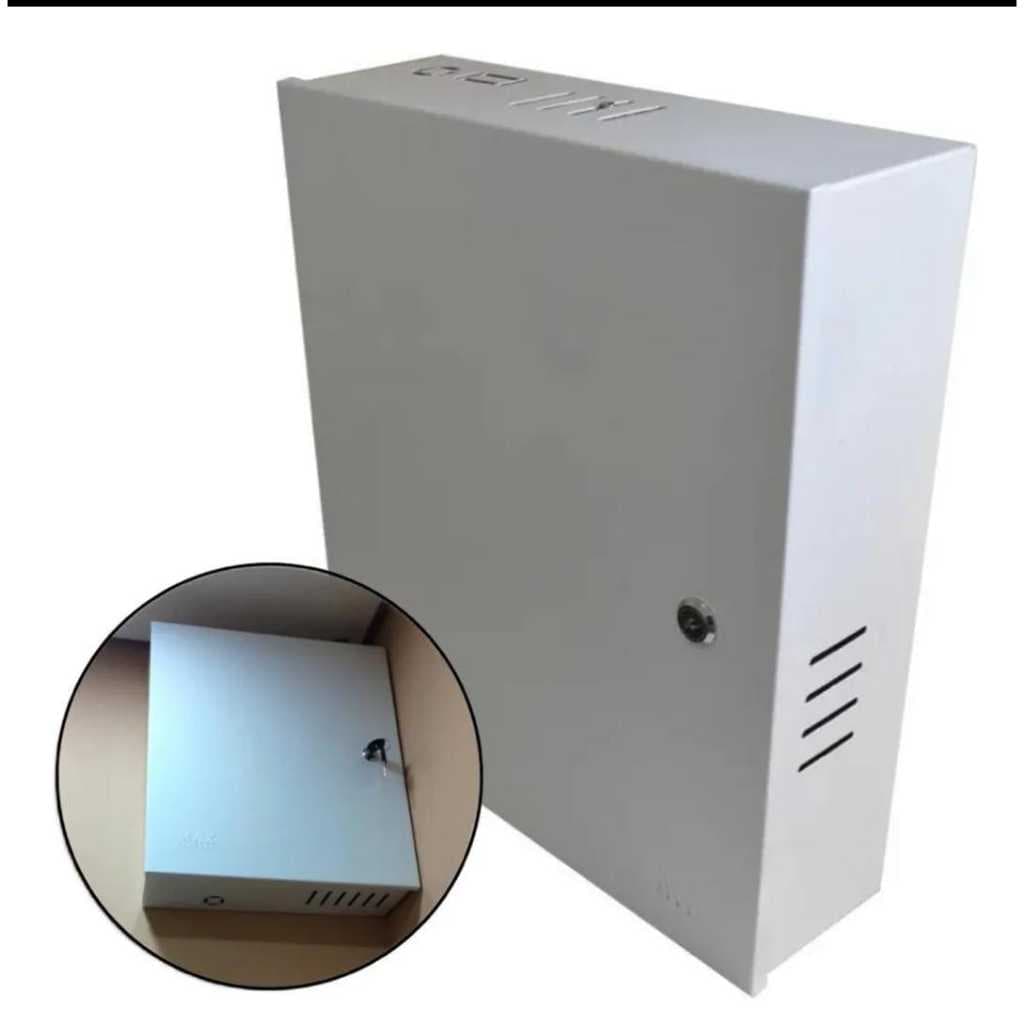 Rack Caixa Metálica Vertical Parede Dvr Cftv cameras de segurança branco ou preto