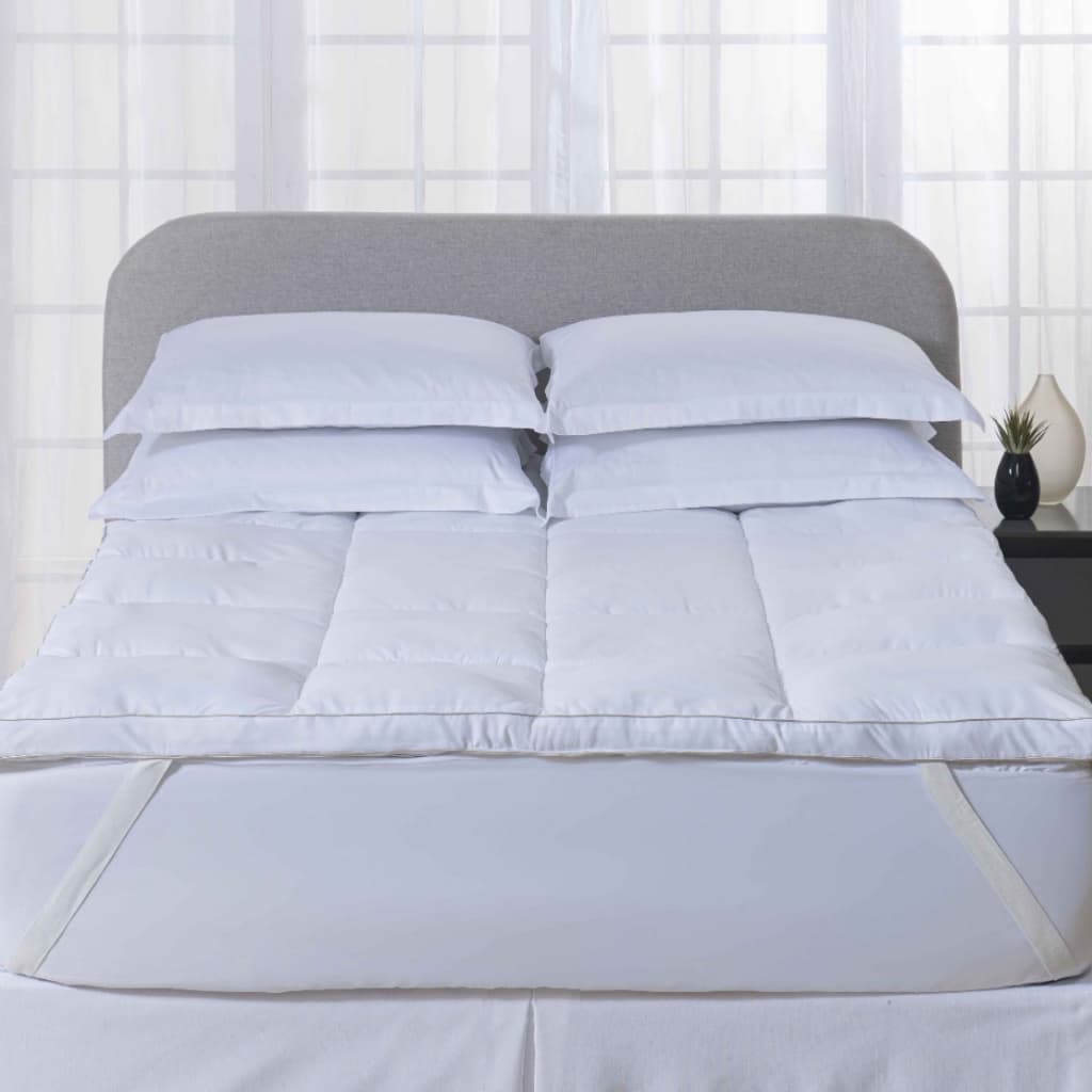 PILLOW TOP PROTETOR DE COLCHÃO QUEEN SIZE 700g/m² MICROPERCAL 400 FIOS