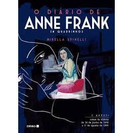 LIVRO O DIÁRIO DE ANNE FRANK EM QUADRINHOS - USADO