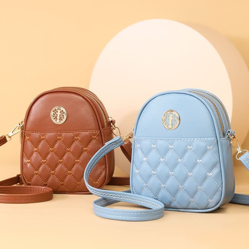 Nova bolsa de celular da moda, bolsa transversal de um ombro, mini bolsa versátil