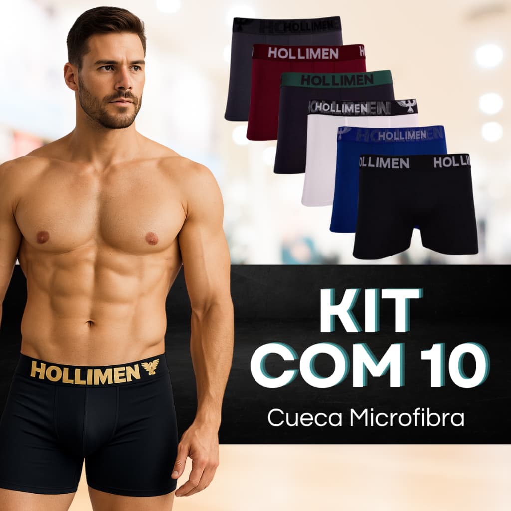CUECAS Boxer Lisas/Estampadas Microfibra