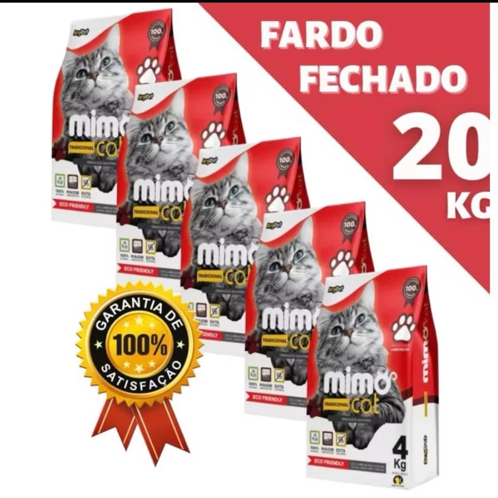 Areia de Gato Cat Bio Maxclean Areia de Gato El Gato Gaton Mimo Cat Biodegradavel