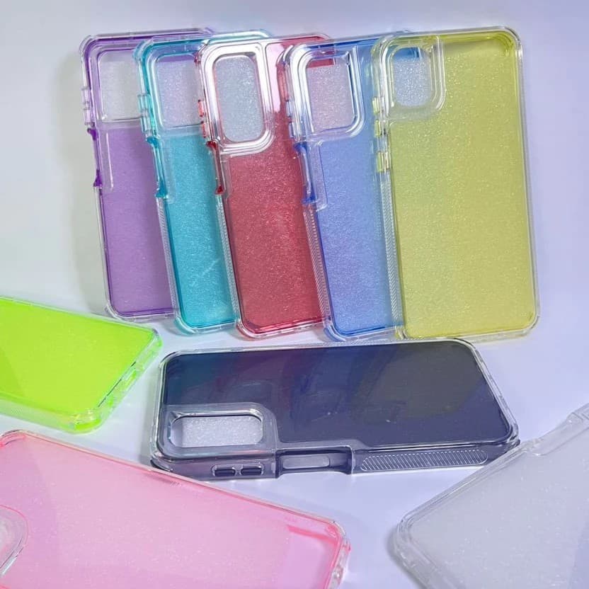 Capa Acrílico Colorido Para Motorola G04 / G04s / G22 Capa Acrílica – Capinha Anti Impacto
