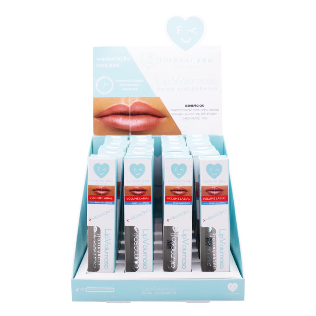 Box Gloss Lip Volumoso Foreveryou Cosmeticos