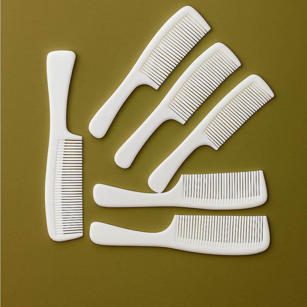 Kit 3 Pente Branco para Brindes – Ideal para Festas, Aniversários, Casamentos e Kits Profissionais