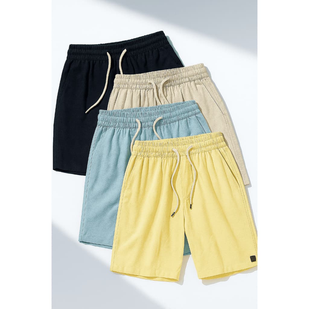 Short Bermuda Masculino Moda Tecido Premium Confecções 2025 Várias Cores