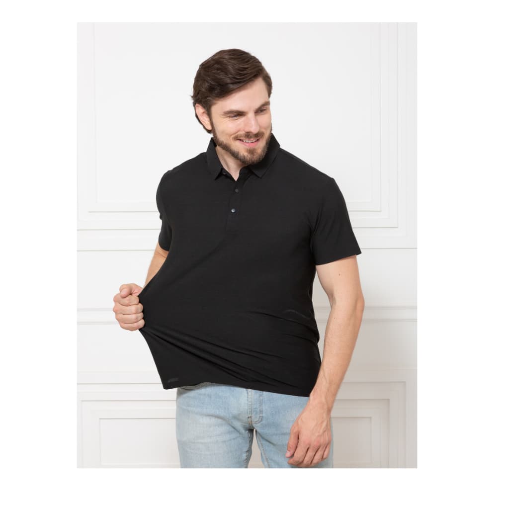 Camisa Gola Polo Masculina De Alta Qualidade Importada  Lisa Basica Com Elastano Ideal Para Uniforme