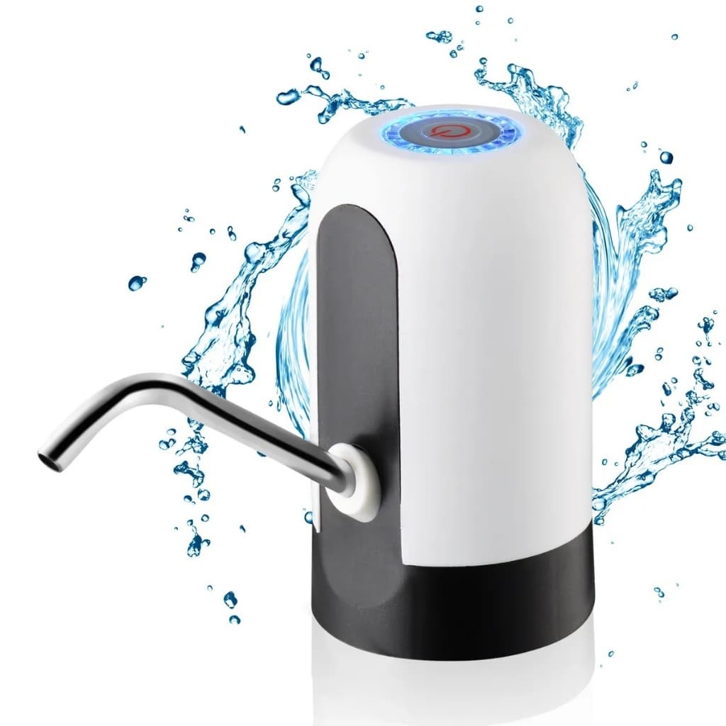 Bebedouro Bomba Elétrica Filtro P/ Galão De Água 10/20 Lts Carregamento Usb