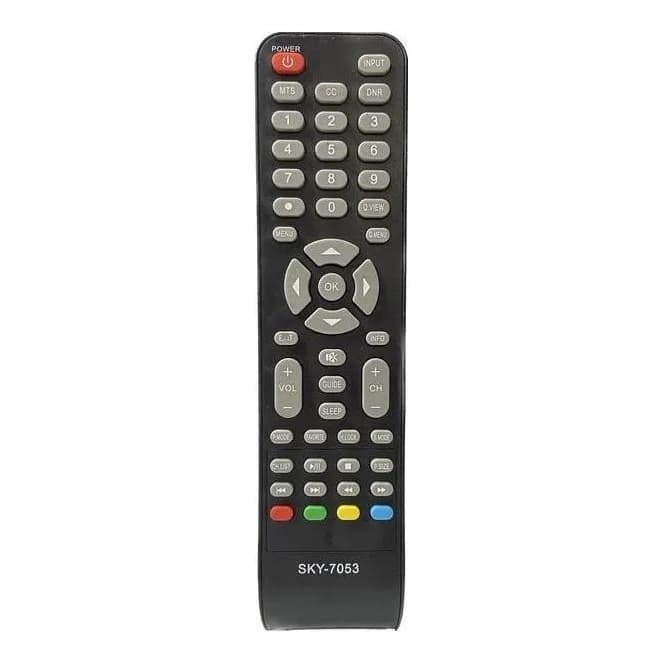 Controle Remoto Compatível Tv Led H-buster Sky-7053
