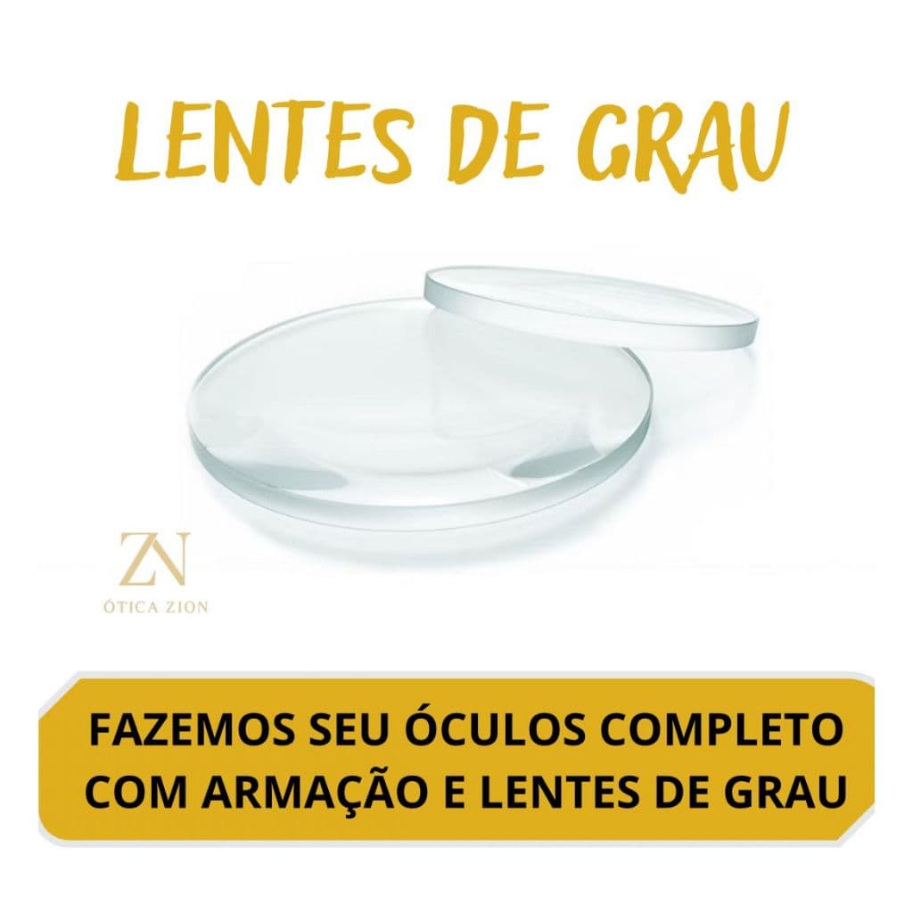 Par Lentes para colocar seu grau completo óculos