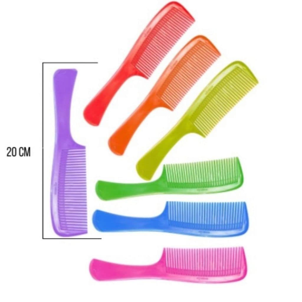 Kit C/ 3 Pente Bonitão  – Pente Grande, Leve, Resistente e Perfeito para Salão, Barbearia e Viagem