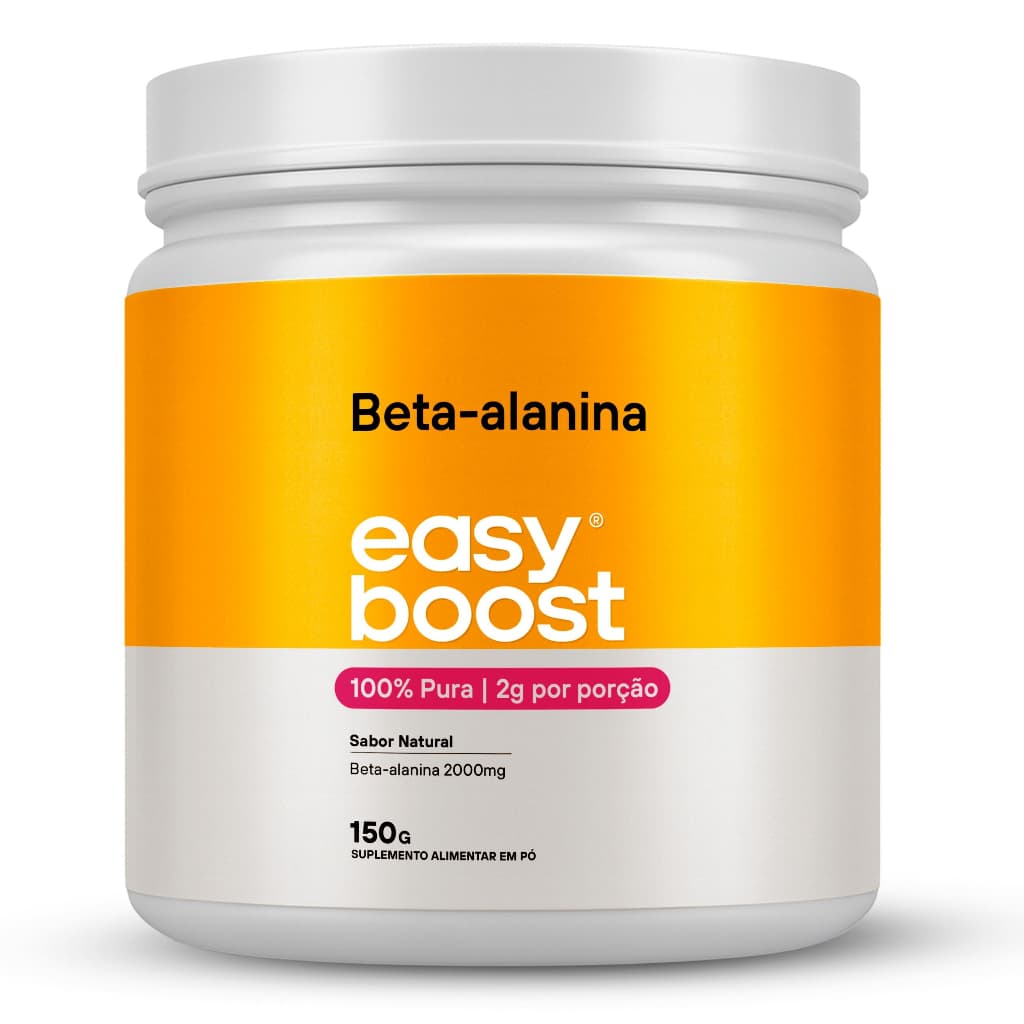 Beta Alanina 100% Pura Easy Boost Beta Alanine Pure 150g Natural
