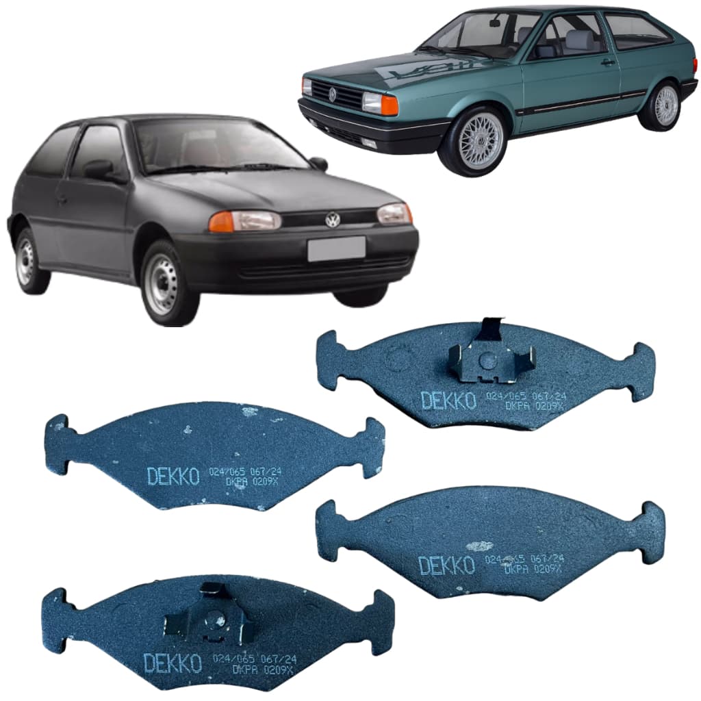 Pastilha De Freio Dianteira Volkswagen Gol 1984 a 2000