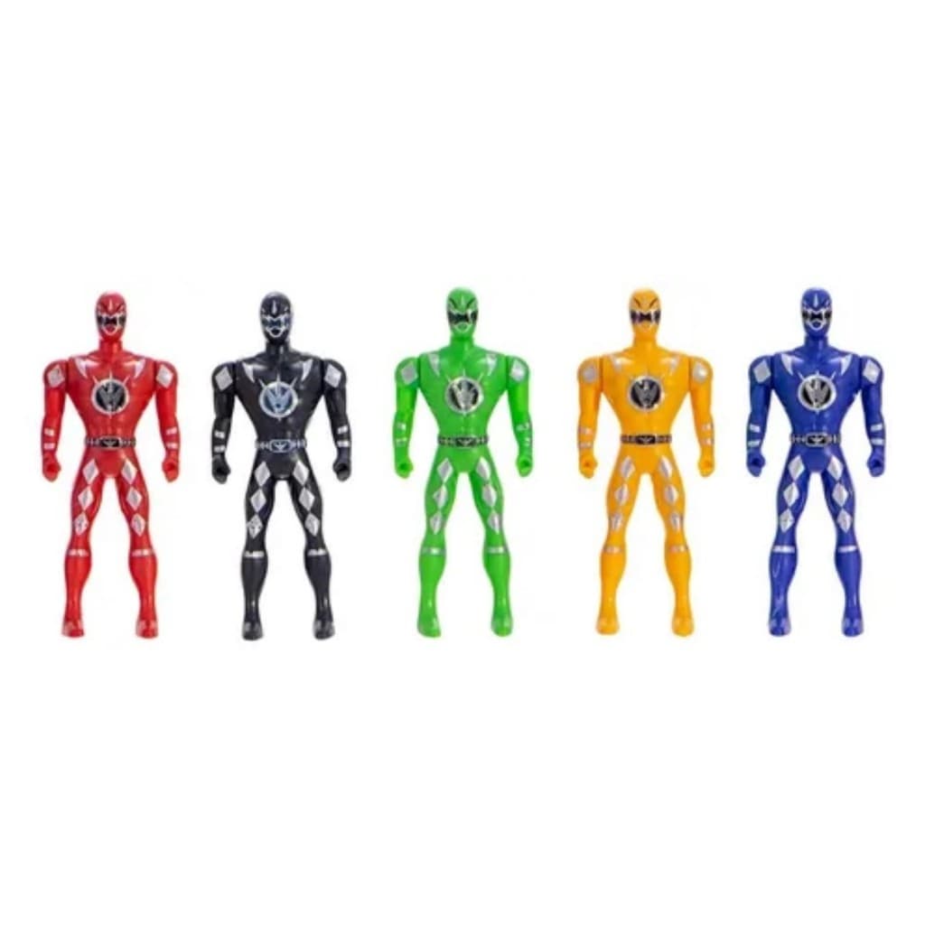 Boneco Guerreiros Lendários 5 Heróis Fighter Power