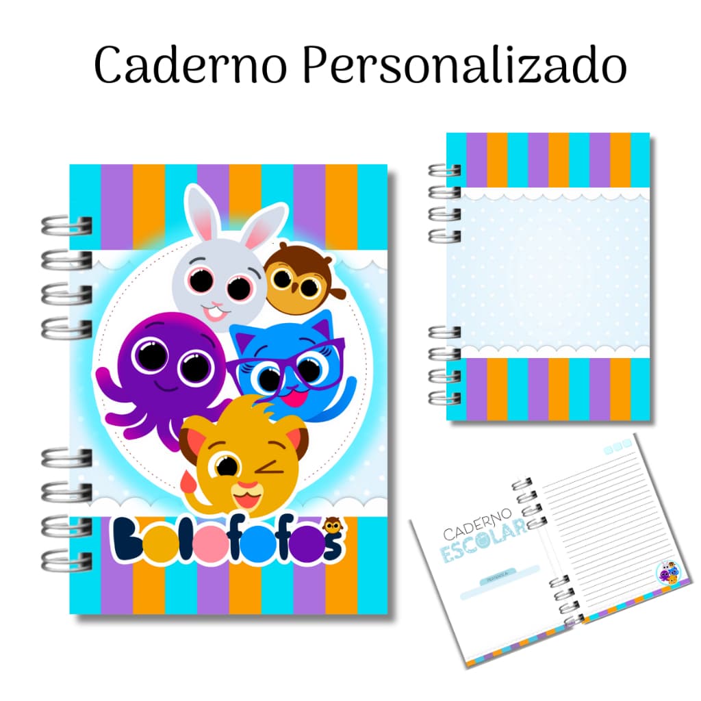 Caderno Personalizado envio rapido