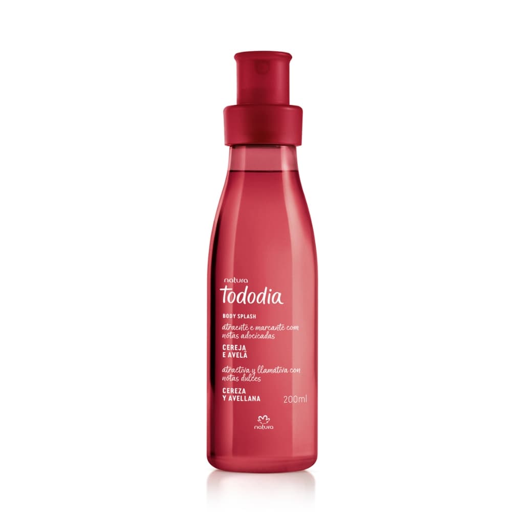 Body Splash Cereja e Avelã 200 ml Natura