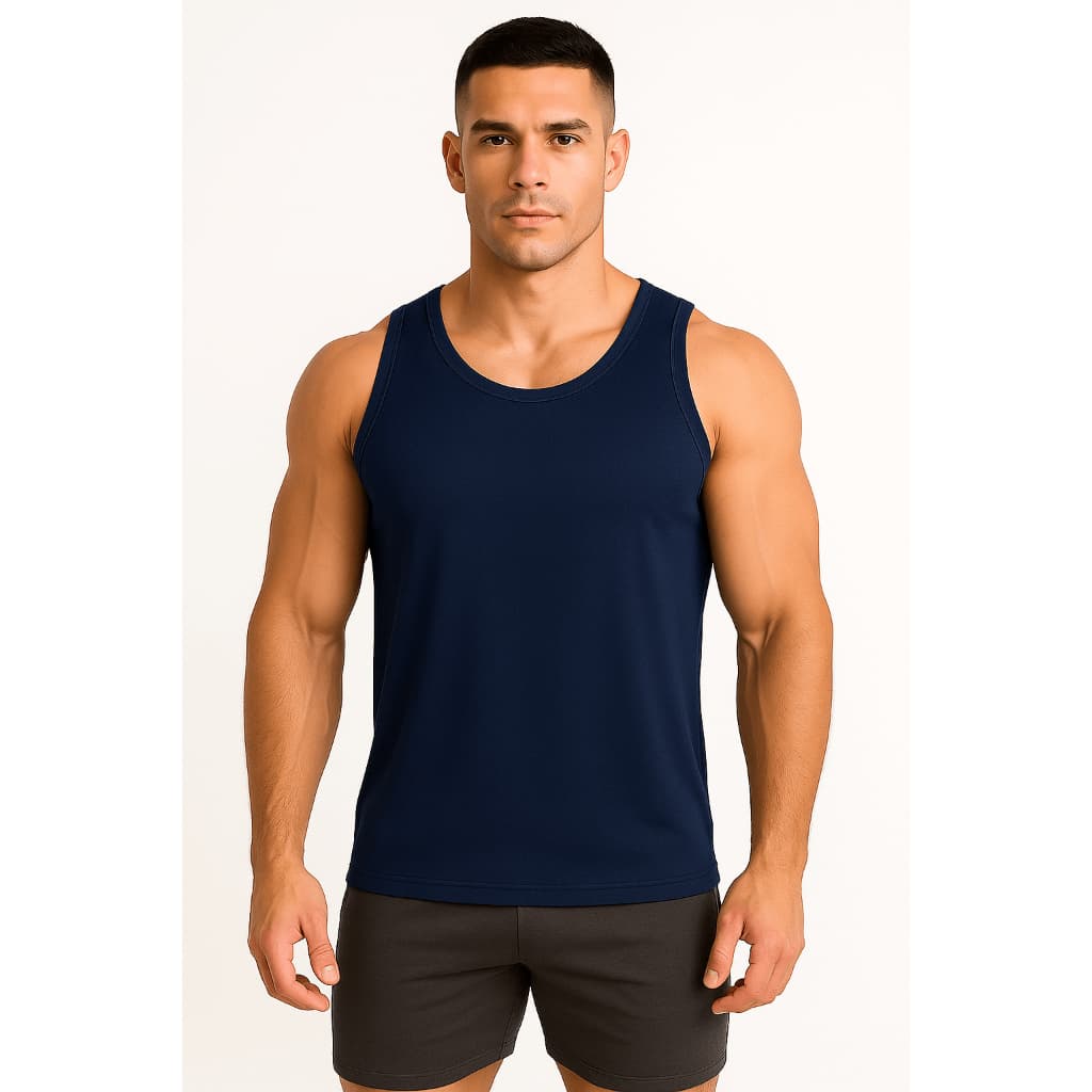 Camiseta Masculina Regata Fitness Academia Dry Fit Conforto