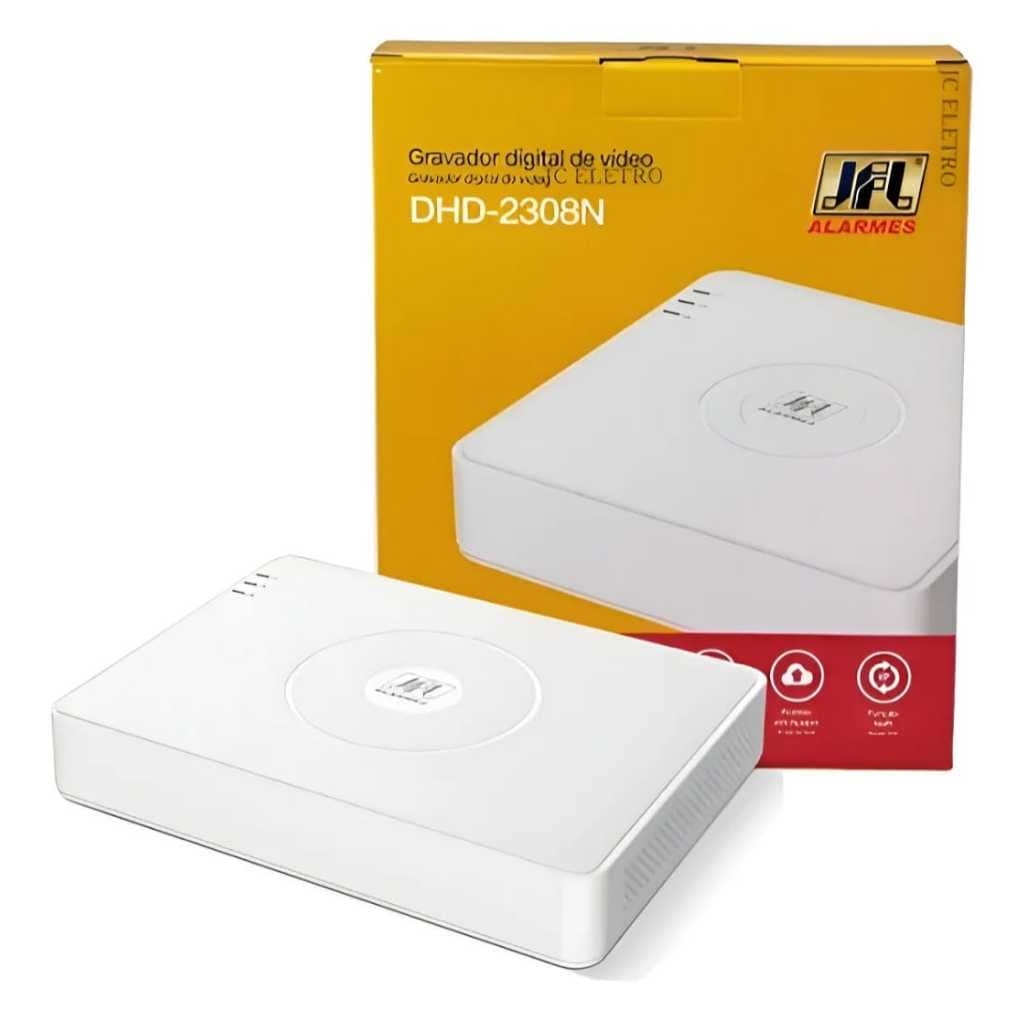 DVR 8 Canais JFL Alarmes – DHD-2308N Full HD 1080p