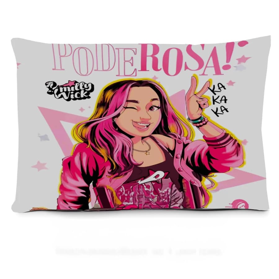 FRONHA INFANTIL  DOS ROSA EMILLY VICK CAPA PARA TRAVESSEIRO 70X50