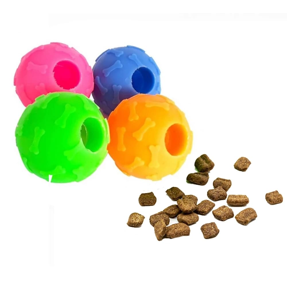Brinquedo Mordedor Pet Bola Snacks - Lion Pet