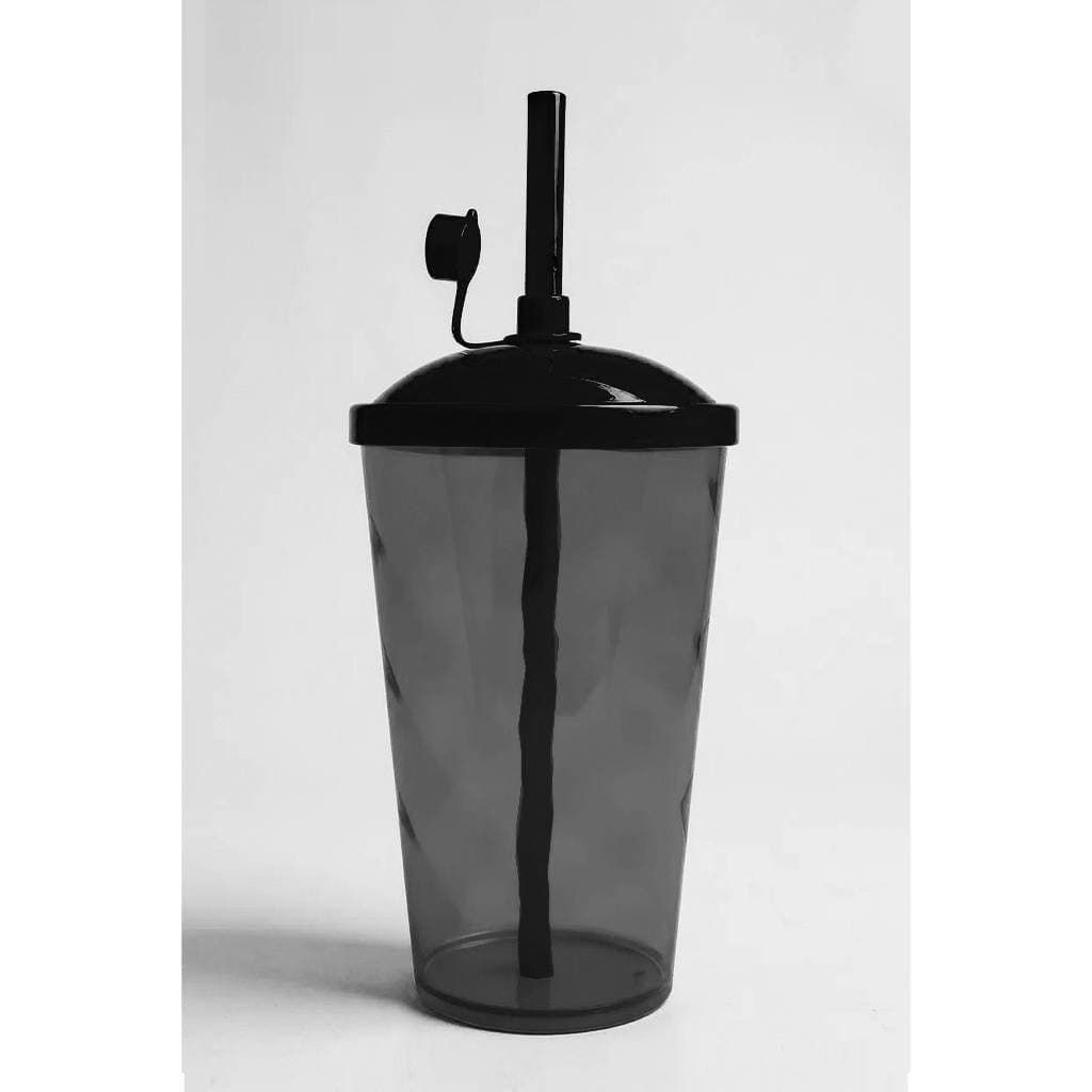 kit 25 Copos Twister 600ml com tampa e canudo PREMIUM Caldereta Acrílico Resistente PRONTA ENTREGA