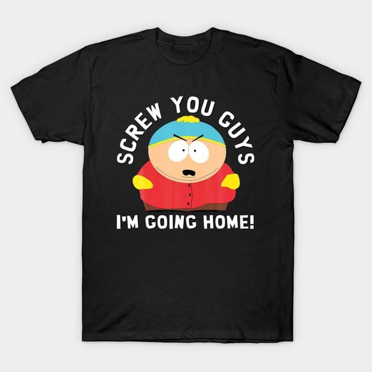 LINDA CAMISA CARTMAN SOUTH PARK ENVIO IMEDIATO ADULTO E INFANTIL UNISSEX ALGODAAO