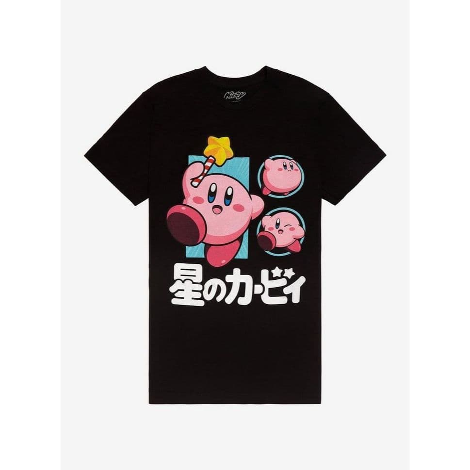 LINDA CAMISA KIRBY TSHIRT DE ALGODAO NOSTALGIA 90'S TODOS OS TAMANHOS E CORES DISP
