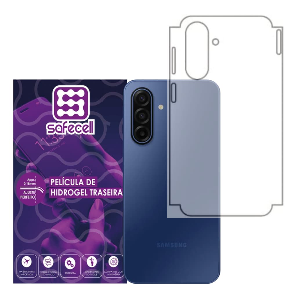 Película Hydrogel Hd Traseira C/ Laterais Para Galaxy A17 5g