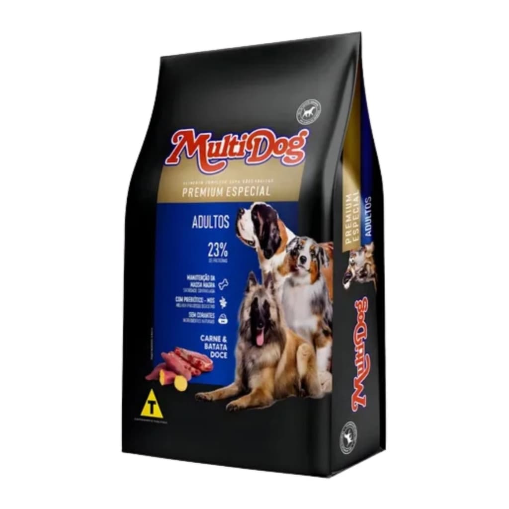 Ração Multidog Premium Especial Cães Adultos 15kg Nutritop