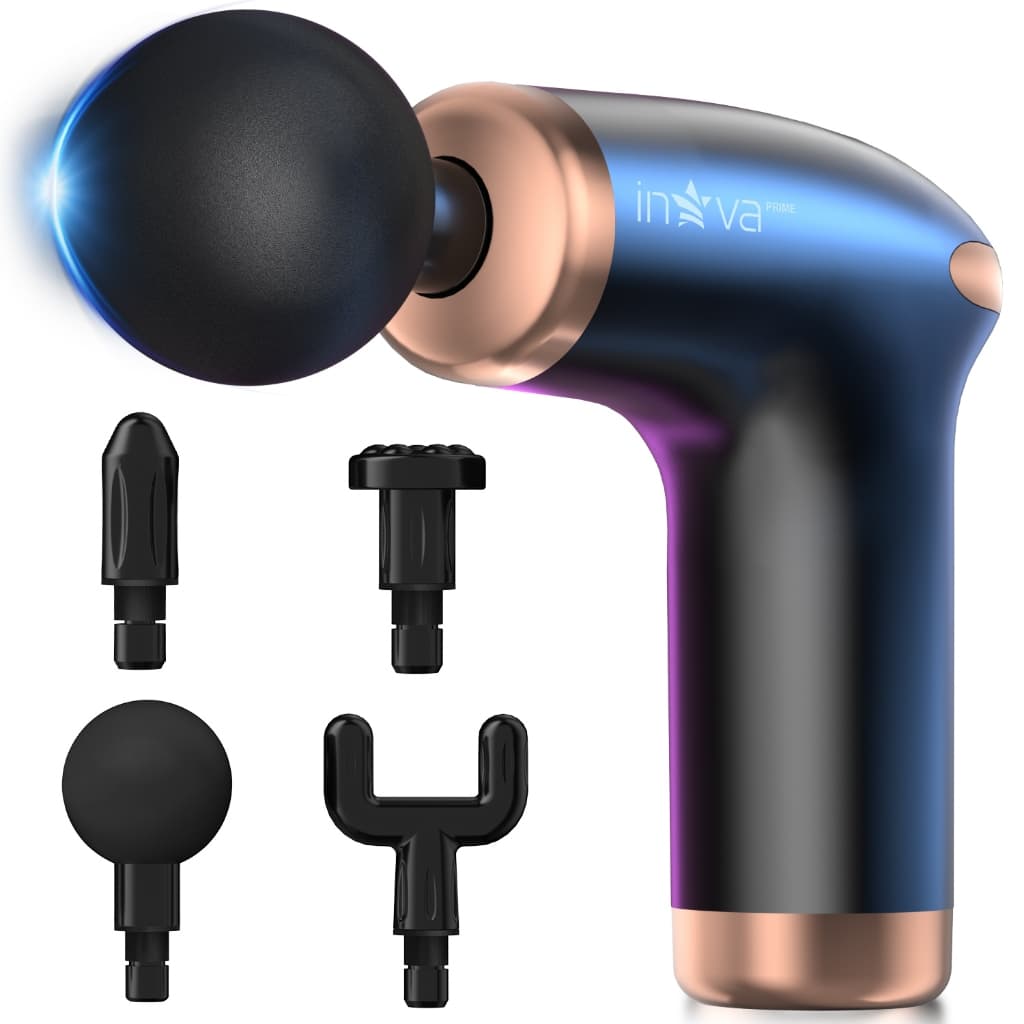 INOVA Pistola Massageadora Elétrica Profissional Tecidos Profundos Muscular Portátil