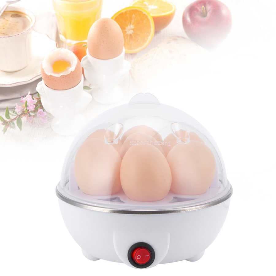 Cozedor Eletrico Ovos Rapido Pratico Compacto 110v Sortido Culinaria Saudavel Alimentos