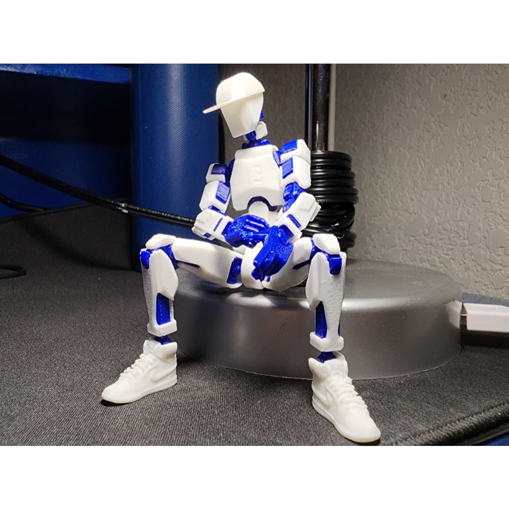 Tênis Estiloso para Boneco Dummy 13 Acessório Decoração - Impressão 3D
