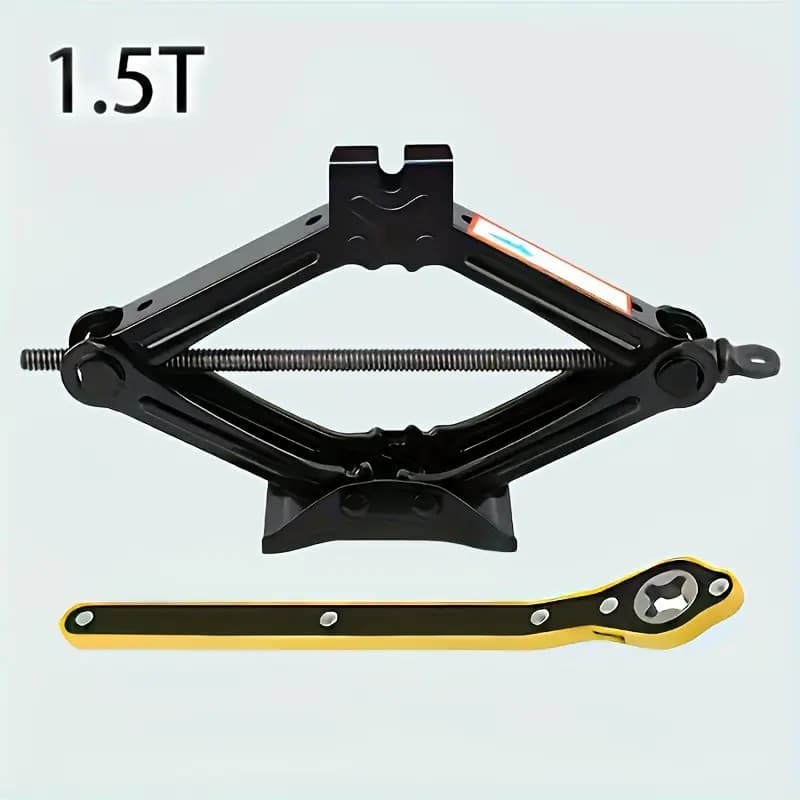 1.5t Macaco Sanfona Universal 1500kg Com Chave Para Carro
