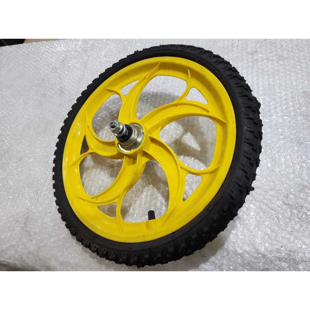 Rodinha pneu e camara Dianteira/ ou traseira Completa Da Bike Hot Wheels com pneu e camara Levorin Aro 16