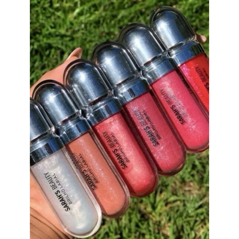 Gloss Labial Sarah's Beauty | Hidratante Volume Brilho Intenso | NÃO PEGAJOSO Original