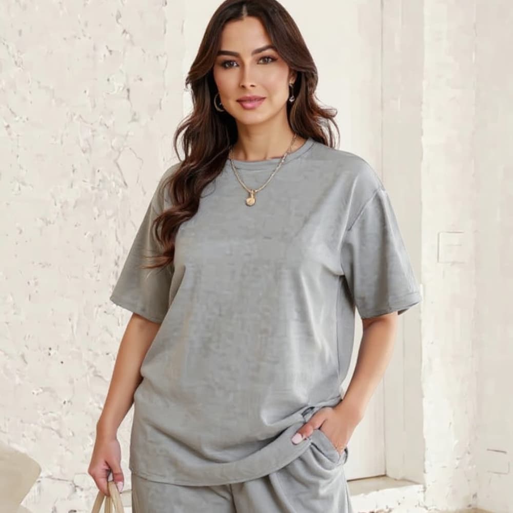 Camiseta Feminina modelo Over t-shirt
