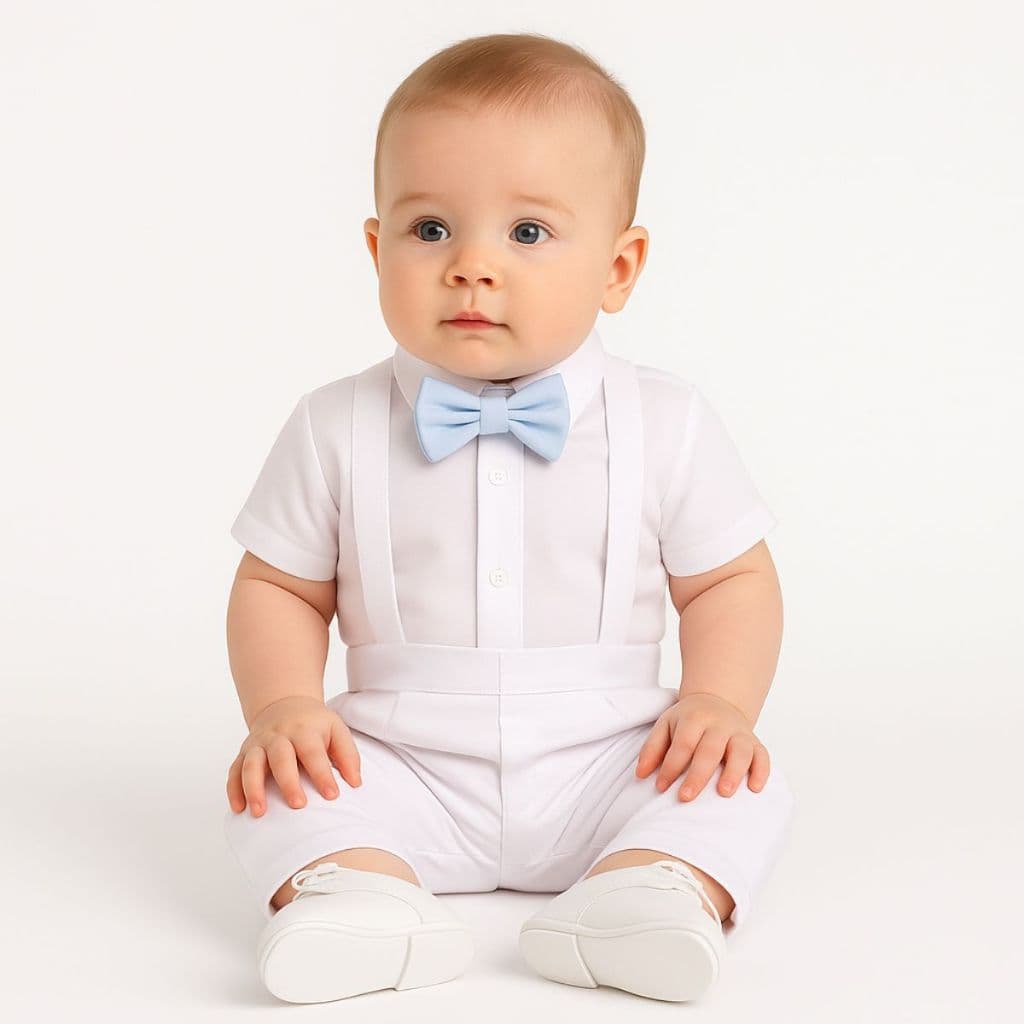 Conjunto Batizado Menino Pedro P ao 1 Ano Conjunto Social Para Bebê Menino Para Batizados E Festas