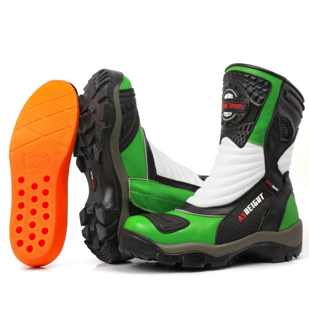Bota Motociclista Com Palmilha Que Aumenta 9Cm + Estabilidade e Conforto