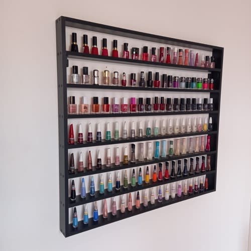 Nicho Organizador Expositor 460 Esmaltes 7 Prateleiras Mdf