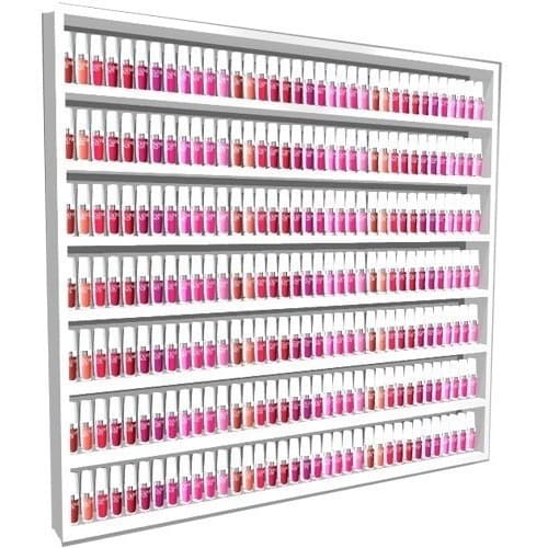 Nicho Organizador Expositor 460 Esmaltes 7 Prateleiras Mdf