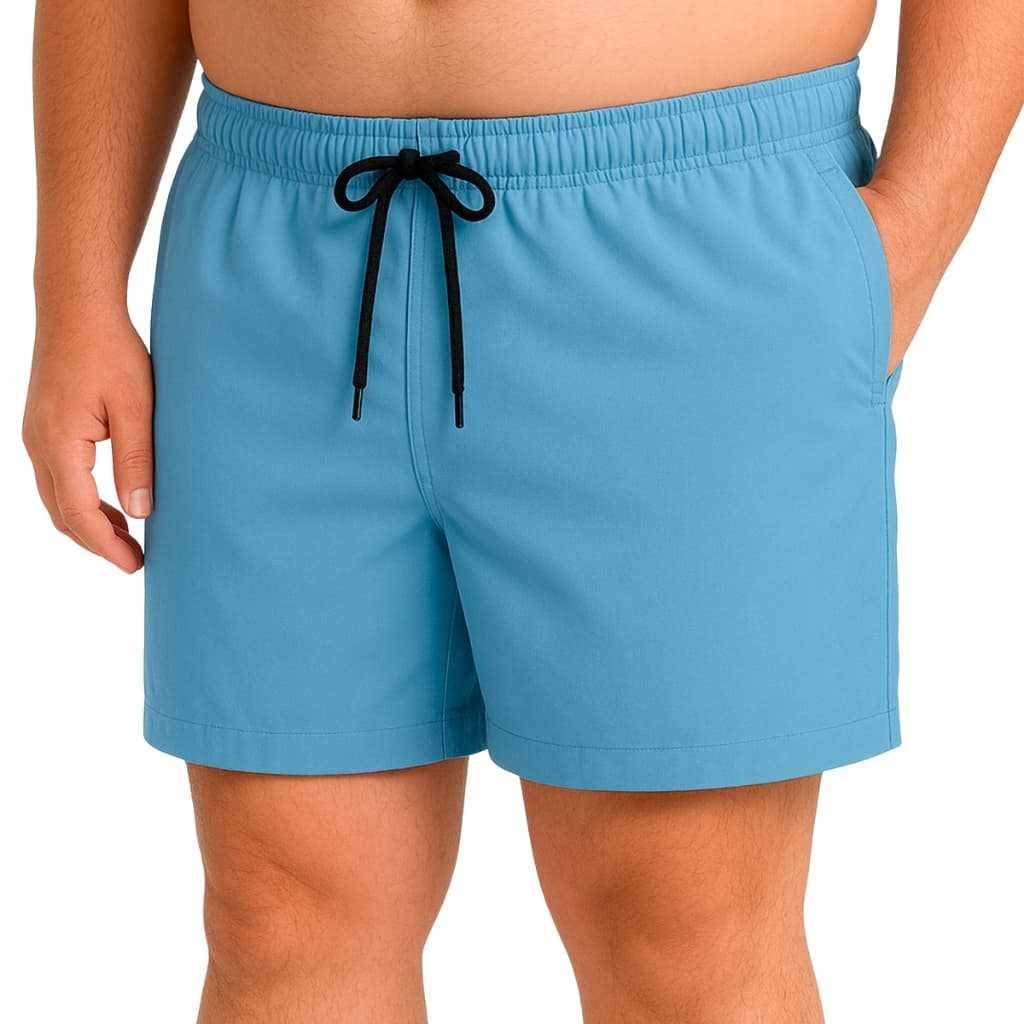 Short Tactel Masculino Plus Size Moda Praia Bermuda Lisa