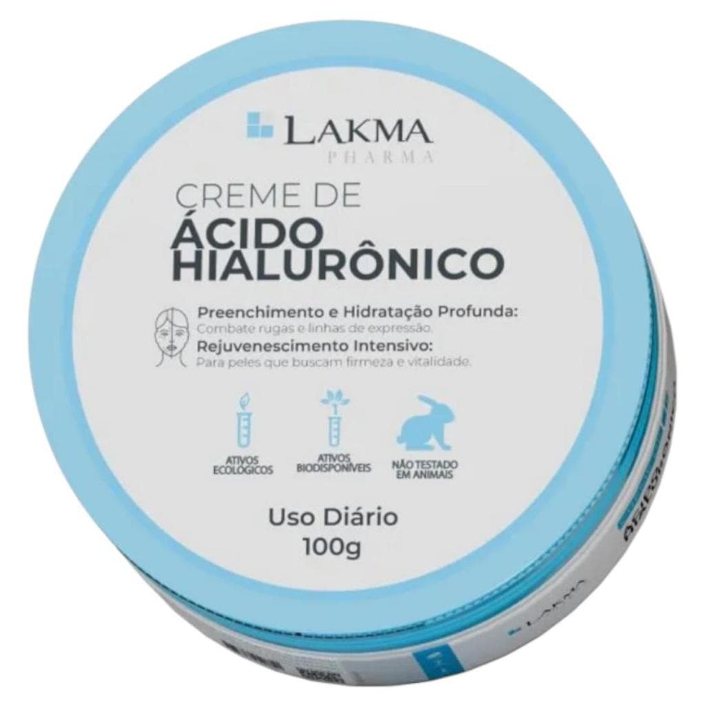 Creme de Ácido Hialurônico Facial hidratante 100g