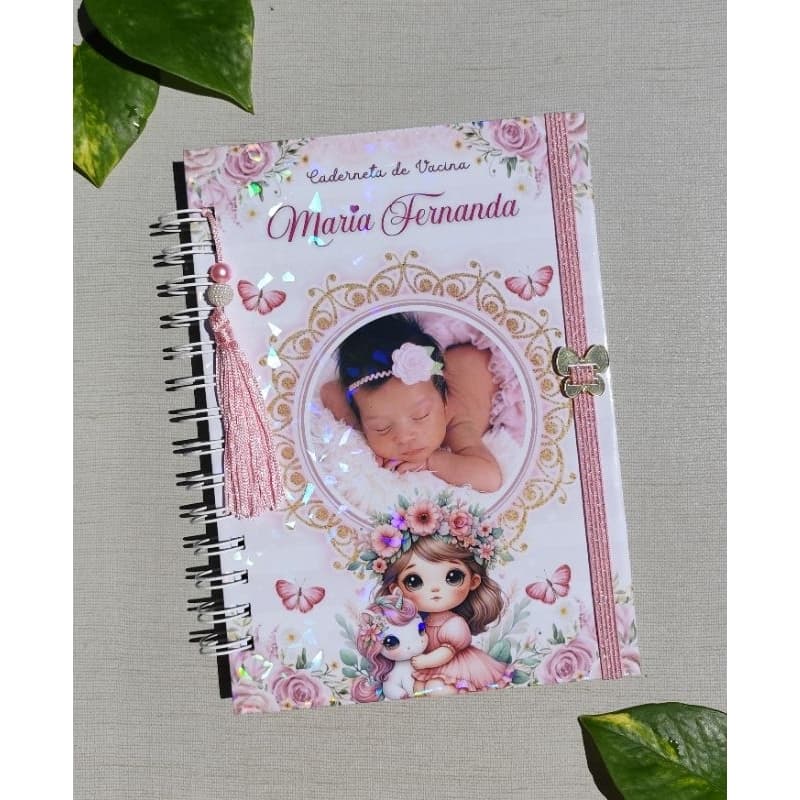 Caderneta de Saúde Personalizada COM FOTO