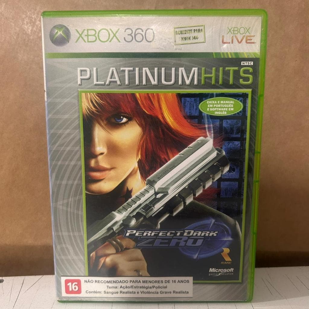 Perfect Dark Zero Mídia Física Original Seminovo Xbox 360