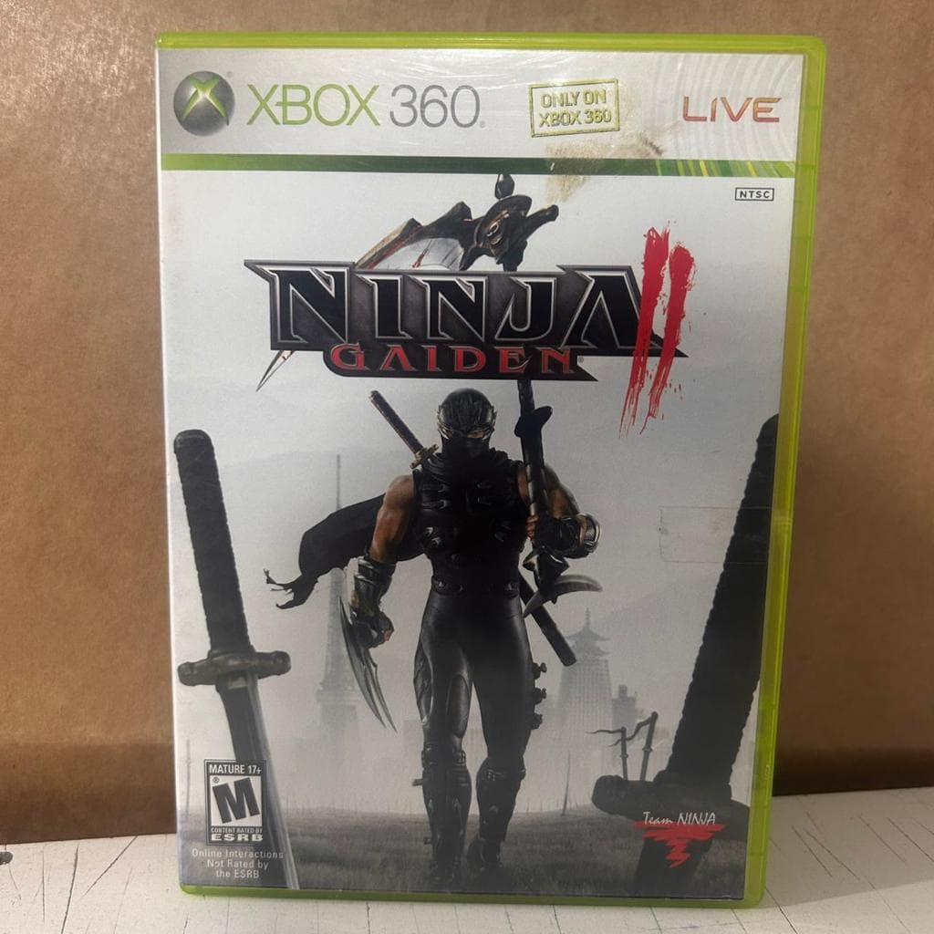 Ninja Gaiden 2 Mídia Física Original Seminovo Xbox 360