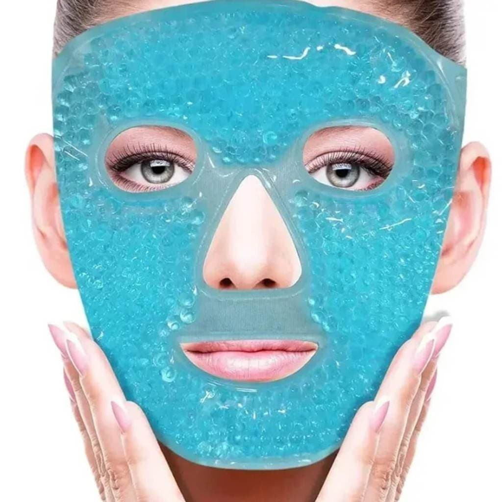 Máscara Térmica Rosto Facial Gel Quente Fria