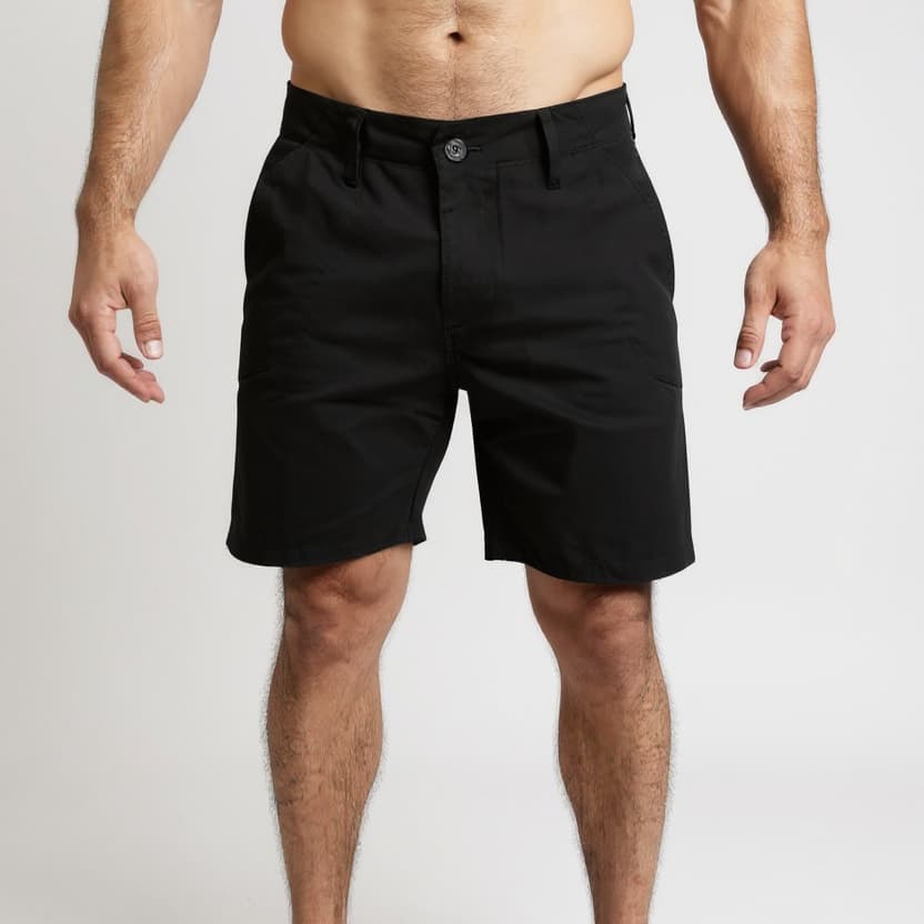 Bermuda Masculina Linho Liso Casual Fashion